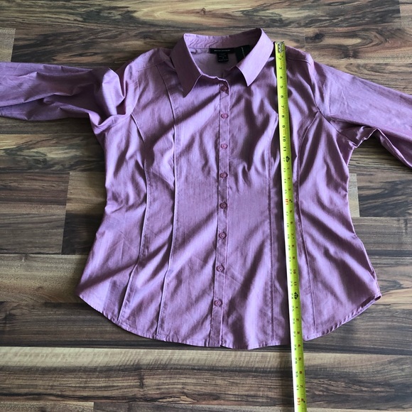 BNWT Ashley Stewart button down shirt - Picture 8 of 9